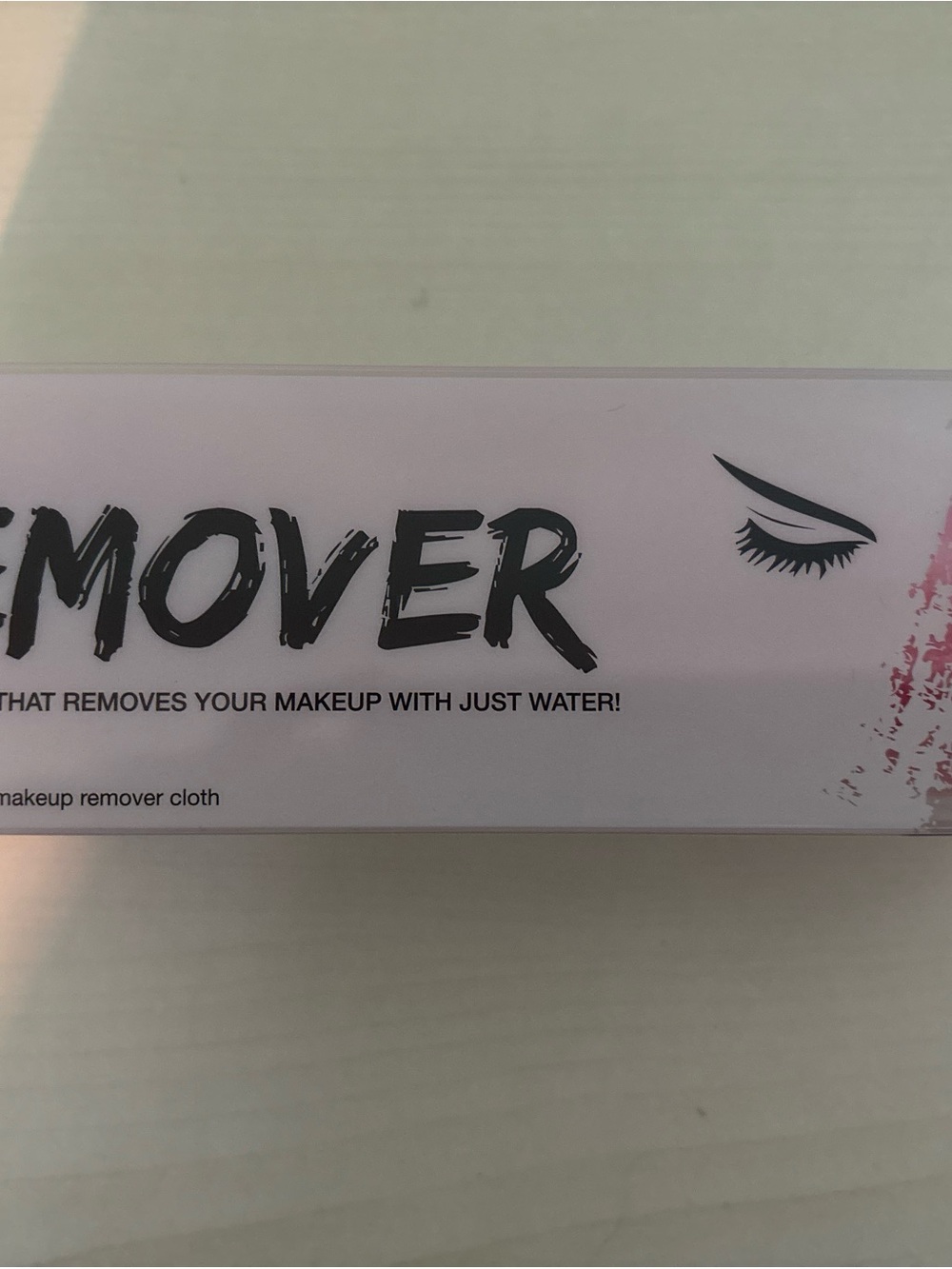 Macy's Pink Makeup Remover Cloth – Soft Reusable Face Cloth